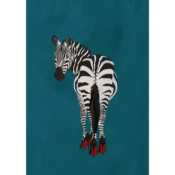 Plakát Plakát, Obraz - Zebra heels, Sarah Manovski