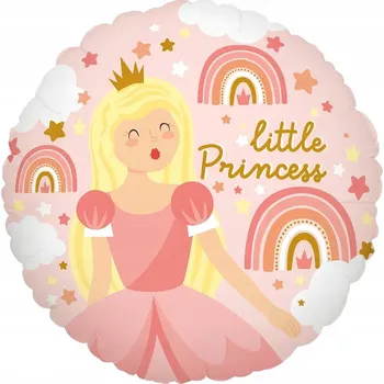 Balónek Fóliový balónek Malá princezna 45 cm