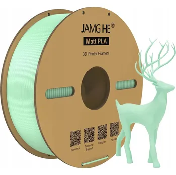 Filament PLA Filament Jamghe 1,74 mm 1000 g zelený