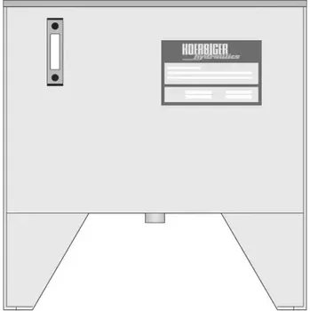 nádrž HE71203A-1 Nádrž 50 litrů pro hydraulické agregáty H650, ocelová, úprava pro kolečka