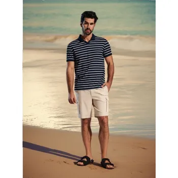 Sinsay - Kraťasy cargo - krémová - 1291J-01X - 1291J-01X-28-1