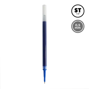 Kancelář Spoko náplň do gelového pera Flow, velkokapacitní, modrá