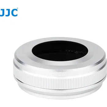 Foto JJC Sluneční clona nahrazuje sluneční clonu FUJI. LH-X100 a adaptér AR-X100, stříbrná