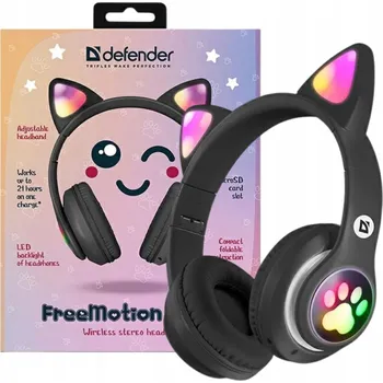 Sluchátka Bezdrátová sluchátka přes uši Defender B585 Bluetooth