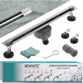 Sifon Lineární odtok ULTRA SLIM 50 cm otočný sifon inox ocel vysoká propustnost