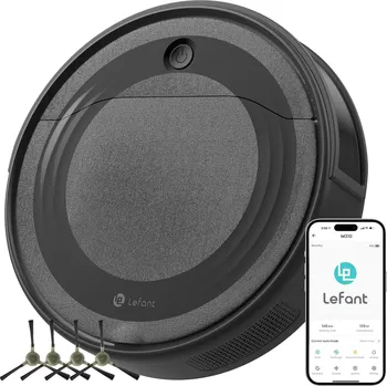 Robotický vysavač Černý Uklízecí robot Lefant M310