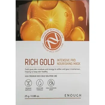Pleťová maska ENOUGH Maska ROYAL JELLY Rich Gold Intensive Pro Nourishing Mask