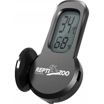 Domácí teploměr ELEKTRONICKÝ TEPLOMĚR VLHKOMĚR LCD DO TERÁRIA PŘESNÝ POHODLNÝ