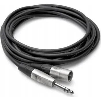 Audio kabel Kabel Hosa HSX-005 jack (6,3 mm) - XLR 1,5 m