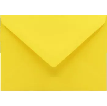 Obálka Poštovní obálka žlutá C6 (114x162mm)