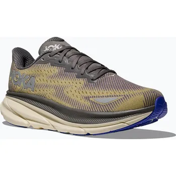Pánská sportovní obuv Pánské běžecké botyHOKA Clifton 9 GTX gravel/eggshell