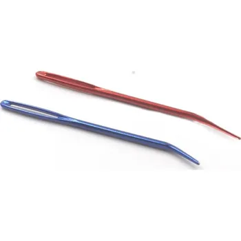 Nástroj na niť a příze Jehla pletací SKC zahnutá na vlnu 2 ks