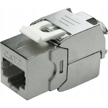 Elektrická zásuvka Keystone zásuvka RJ45 kat.7 STP, bez použití nářadí