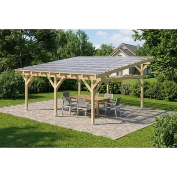 Zahradní stavba Dřevěná pergola Classico volně stojící 500x550