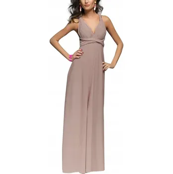 Dámské šaty Šaty Maxi Multiway OBEEII 10v1 | Svatební Hostina Plesové | Velikost S | Barva