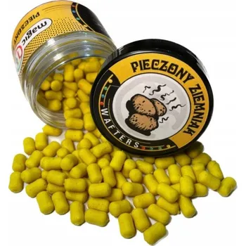 Boilies Nástraha Kuličky Wafters Dumbells Magic Feeder Method Pečený brambor 7 mm