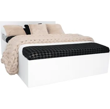 Postel Elvisia Manželská postel DESA s roštem | 180 x 200 cm Barva: Bílá