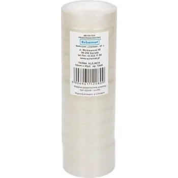 Kancelářská lepicí páska Schemat 12 mm x 20 m