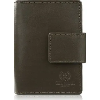 Peněženka Paolo Peruzzi peněženka z pravé kůže zelená - dámská