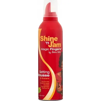 Stylingový přípravek Shine'n Jam Setting Mousse pěna pro fixaci účesů a copánků