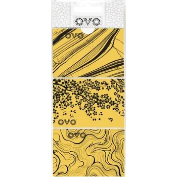 Velikonoční dekorace OVO smršťovací košilky (9ks/bli) Zlatá v