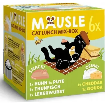 Krmivo pro kočku Lucky Lou Mausle MultiPack 6 x 28 g/20 ml