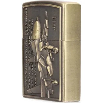 ZAPALOVAČ ZAPALOVAČ s Knotem, Gravírovaný, Vojenský