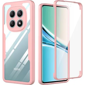 Pouzdro na mobilní telefon Techsuit - 360° ochranné pouzdro ColorVerse s ochrannou fólií pro Xiaomi Redmi Note 15 5G / Poco M8 5G - růžová