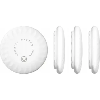 Lokalizátor 4smarts SkyTag Duos, 4 kusy PRO KLÍČE, BATOHY, ZVÍŘATA