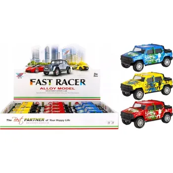 autíčko Kovové terénní auto 11 cm Mega Creative 498674