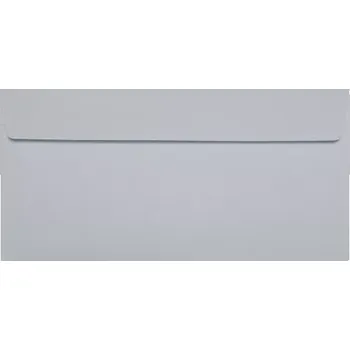 Obálka Poštovní obálka světle šedá DL (110x220mm) PS