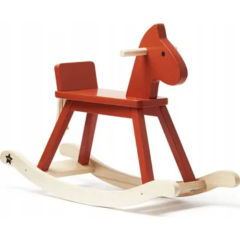 Houpací kůň Kid's Concept - Houpací kůň oranžovo-červený