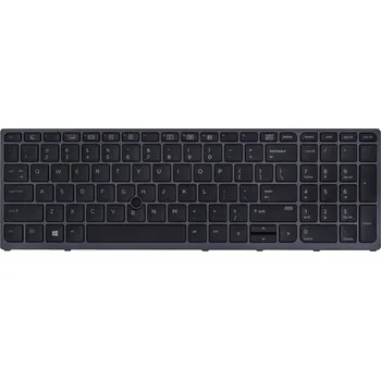 Náhradní klávesnice pro notebook Klávesnice HP 848311-001 HP ZBOOK 15 G3 17 G3 LED ORG PCALL pro HP, Compaq
