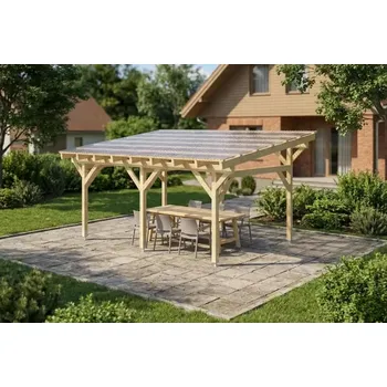 Zahradní stavba Dřevěná pergola Classico volně stojící 350x500
