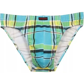 Slipy Pánské slipy Atlantic Embaj EEP-086 M (38) tyrkysové