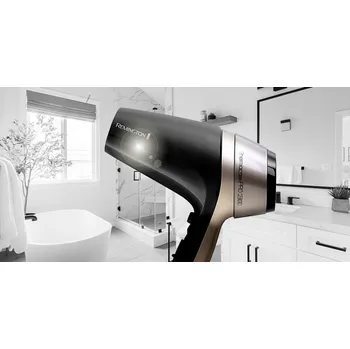 Fén Fén na vlasy REMINGTON s ionizací, studeným vzduchem a DIFUZÉR, výkonný 2300 W