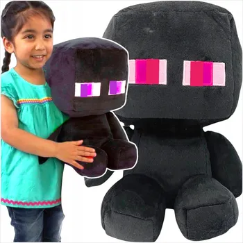 plyšák MEGA VELKÁ VELKÝ PLYŠÁK ENDERMAN ZE HRY MINECRAFT VELKÁ MAZLIVÁ PLYŠÁK XXL