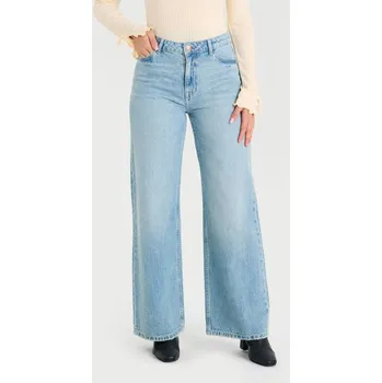 Sinsay - Džíny wide leg - tyrkysová - 923FI-65J - 923FI-65J-36