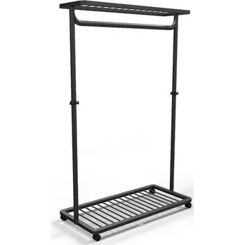 Stojan na deštník Šatnový věšák Alba Noko - mobilní, černý