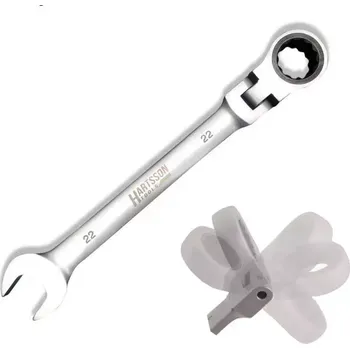 Klíč DEDRA-EXIM Kombinovaný flexibilní klíč 9 mm CrV 14GP43