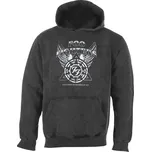 mikina s kapucí pánské Foo Fighters - EONAA Logo Stone Wash - ROCK OFF - FOOSWHD66MC - M