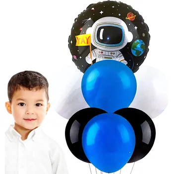 Balónek SADA BALÓNKŮ BALÓNKY VESMÍR ASTRONAUT 7KS