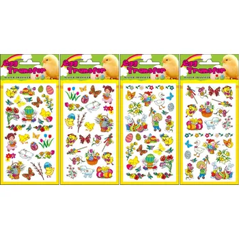 Velikonoční dekorace Velikonoční obtisky na vejce