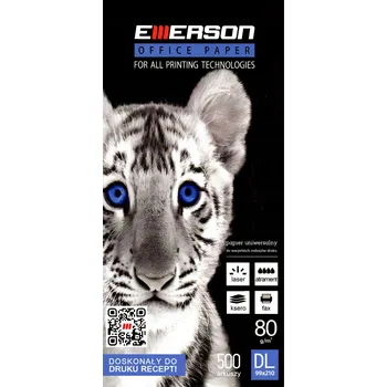 Kancelářský papír Kancelářský papír Emerson formát DL 80g 500 listů