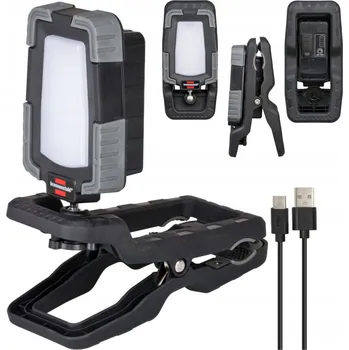 Přenosný LED akumulátorový reflektor CL 1050 MA Clip, 950 lm, IP65 Brennenstuhl
