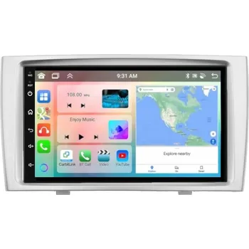Autorádio RADIO ANDROID GPS PEUGEOT 308 408 ANDROID CARPLAY WIFI USB 4GB 64GB
