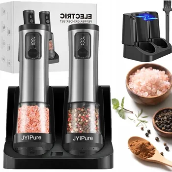 Kuchyňský mlýnek Elektrický mlýnek JYIPure ELEKTRICKÝ MLÝNEK 25 W černý
