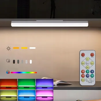 Nástěnné svítidlo Nástěnné RGB LED svítidlo s barevným osvětlením pro dekoraci pokoje s dálkovým ovládáním