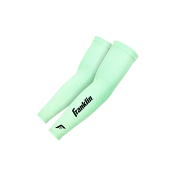 Chránič hrudi na baseball a softball FRANKLIN Kompresní návlek na ruku - mátový - dospělý L/XL