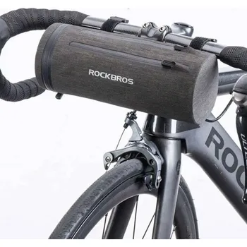 brašna na kolo ROCKBROS Vodotěsná brašna na řídítka Rockbros ČERNÁ